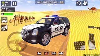 Police Cadillac Escalade - Offroad Jeep Police 4x4 Driving - Best Android Gameplay screenshot 5