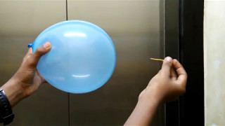Balloon Get Destroyed .... Slow Motion