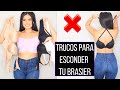 TRUCOS CON BRASIERES QUE DEBES SABER | IDEAS PARA USAR ESCOTES |  Bessy Dressy