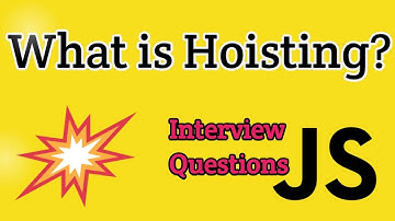 Javascript | Interview Questions | What is Hoisting? | In Tamil