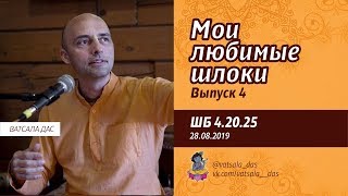 Мои любимые шлоки. Выпуск 4 (ШБ 4.20.25). Ватсала дас