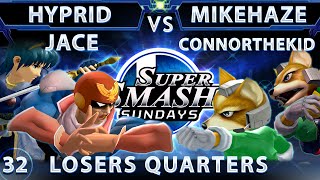Sss 32 - Jace & Hyprid Blue Vs Jjs Mike Haze & Connor Green Ssbm - Losers Quarters - Smash Melee