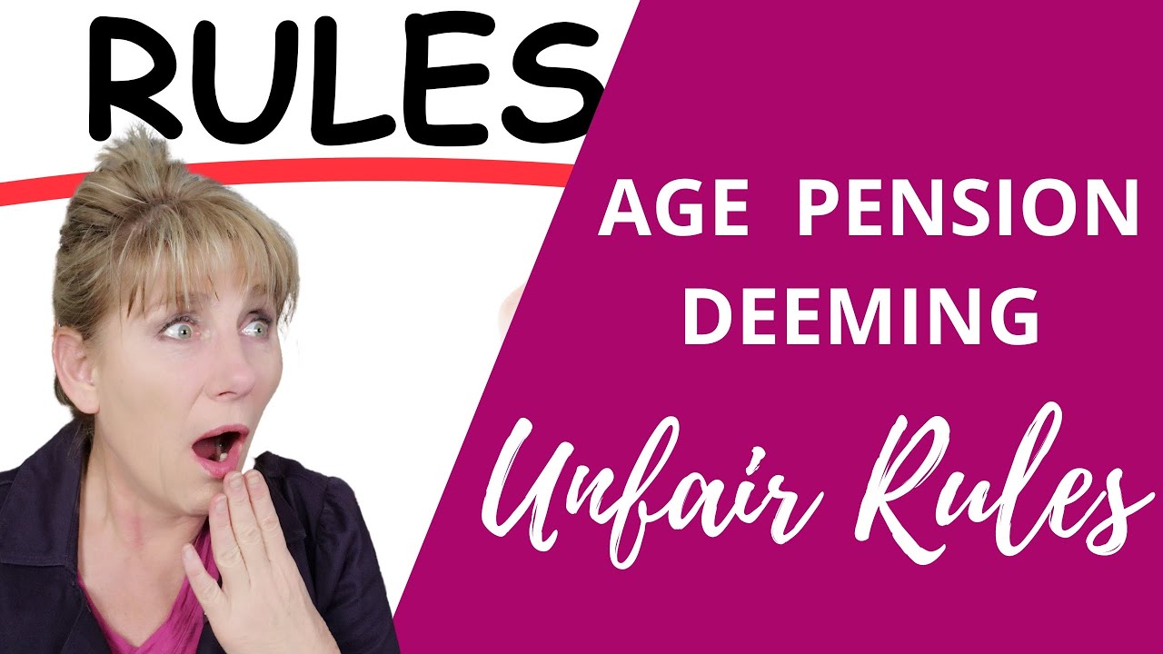 Age Pension Deeming Rates - UNFAIR RULES 