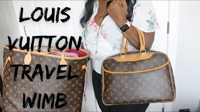 Louis Vuitton Deauville Monogram Travel Bag  All About Pre-loved Luxury  Items 