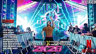 130Mb Wr3D 2K26 By Shubsen Tna Rise Edition Mod Released No Lad Tna Wrestlers
