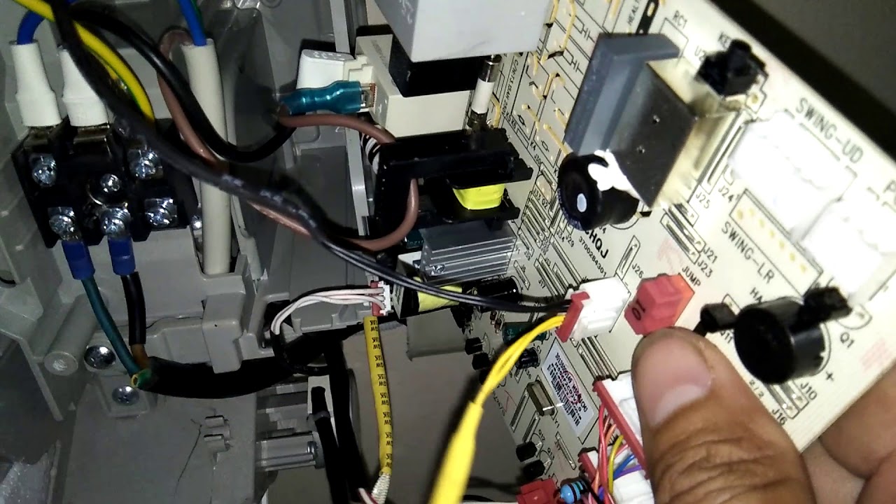 แนวทางการถอดล้างแอร์บ้าน CENTRAL AIR รุ่น CFW-IFE18 ตอนที่2