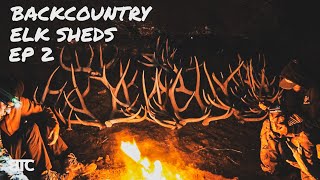 WE SLEPT IN A CAVE SHED HUNTING | BACKCOUNTRY ELK SHEDS | BTC 4k 