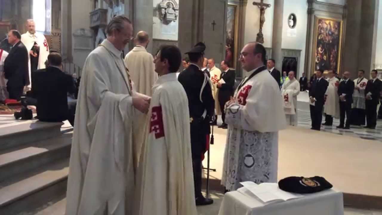 Investitura Cavaliere Santo Sepolcro Pisa