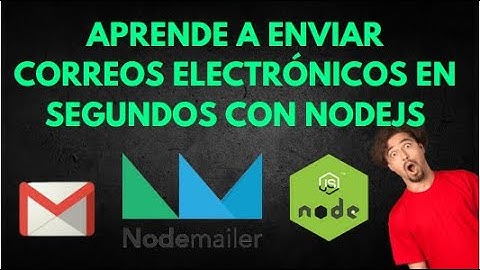 𝗘𝗻𝘃𝗶𝗼 𝗱𝗲 𝗰𝗼𝗿𝗿𝗲𝗼 𝗘𝗹𝗲𝗰𝘁𝗿𝗼𝗻𝗶𝗰𝗼 𝗰𝗼𝗻 𝗡𝗼𝗱𝗲𝗝𝗦