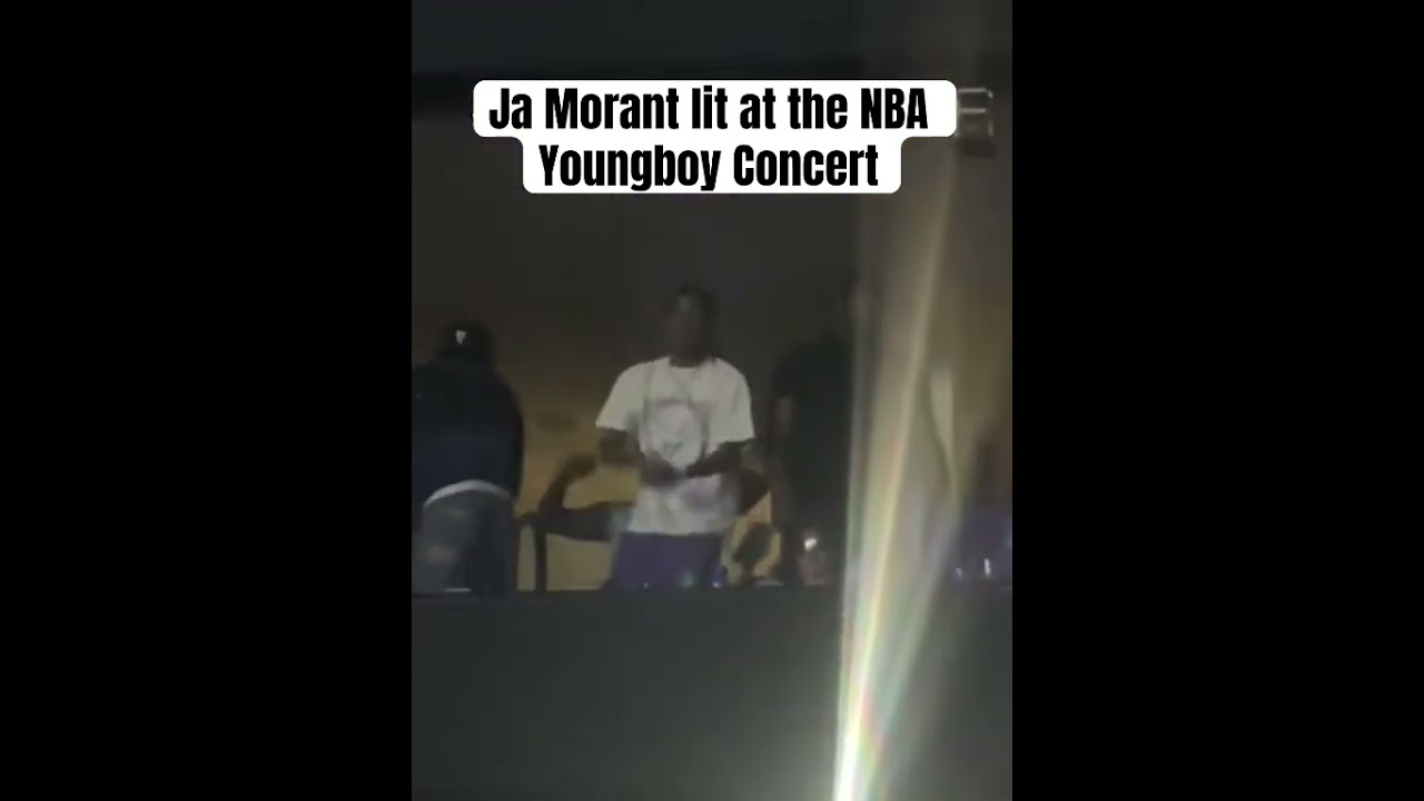 NBA Youngboy, ja morant concert festival performance tour music video song highlights interview