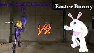 TF2 FF2 Bosses Battle - Horseless Headless Horsemann Jr. VS Easter Bunny