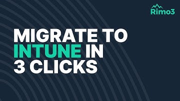 How to Migrate to Intune in 3 Clicks: Application Migration