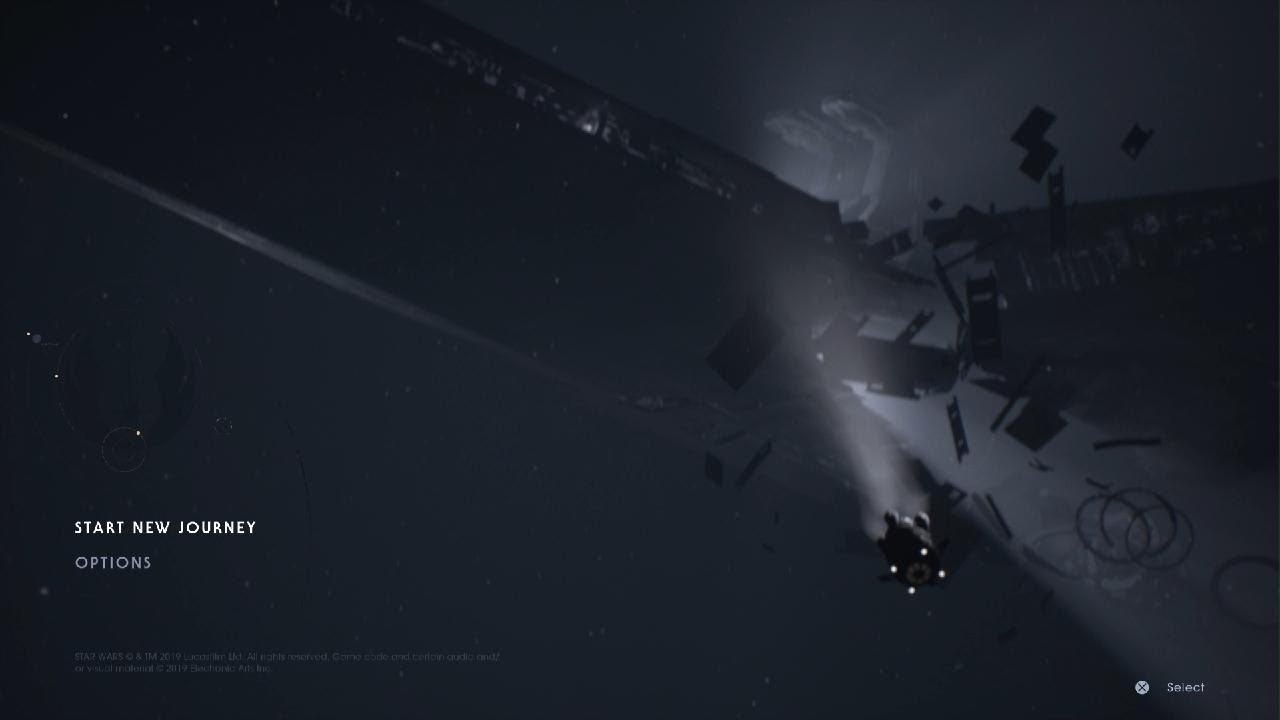 STAR WARS Jedi: Fallen Order - Title Screen