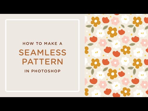 How To Make A Seamless Pattern In Photoshop | Very Easy!