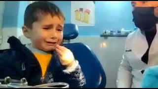 Diş Həkimindən Qorxan Uşaq...görün Necə Şirindi...