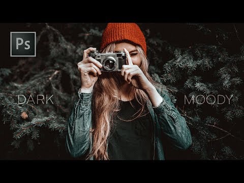 Like TONI MAHFUD!! How to Get Dark & Moody Tones Color Effect in Photoshop