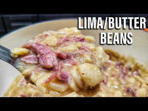 The Insanely Good Southern Lima Beans You've Never Tried Before | #SoulFoodSunday