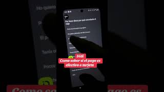 Los pagos con tarjeta en Didi son fáciles de detectar,aquí te muestro cómo
