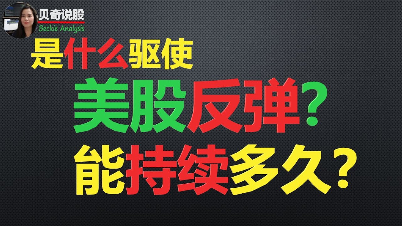 是什么驱使美股反弹？ 这次反弹能持续多久？ | 贝奇说股20210820