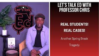 Famous Real Cases! Real Students! Another Spring Break Tragedy Profile