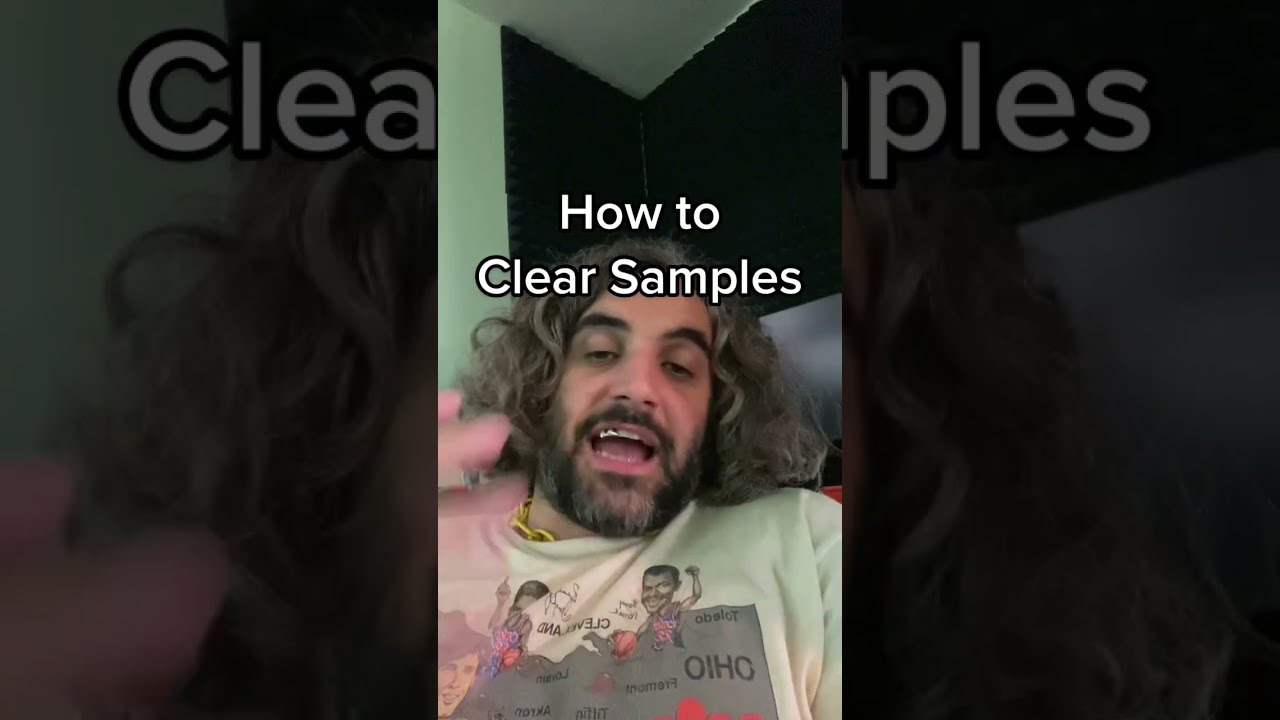 HOW TO CLEAR SAMPLES AS A MUSIC PRODUCER