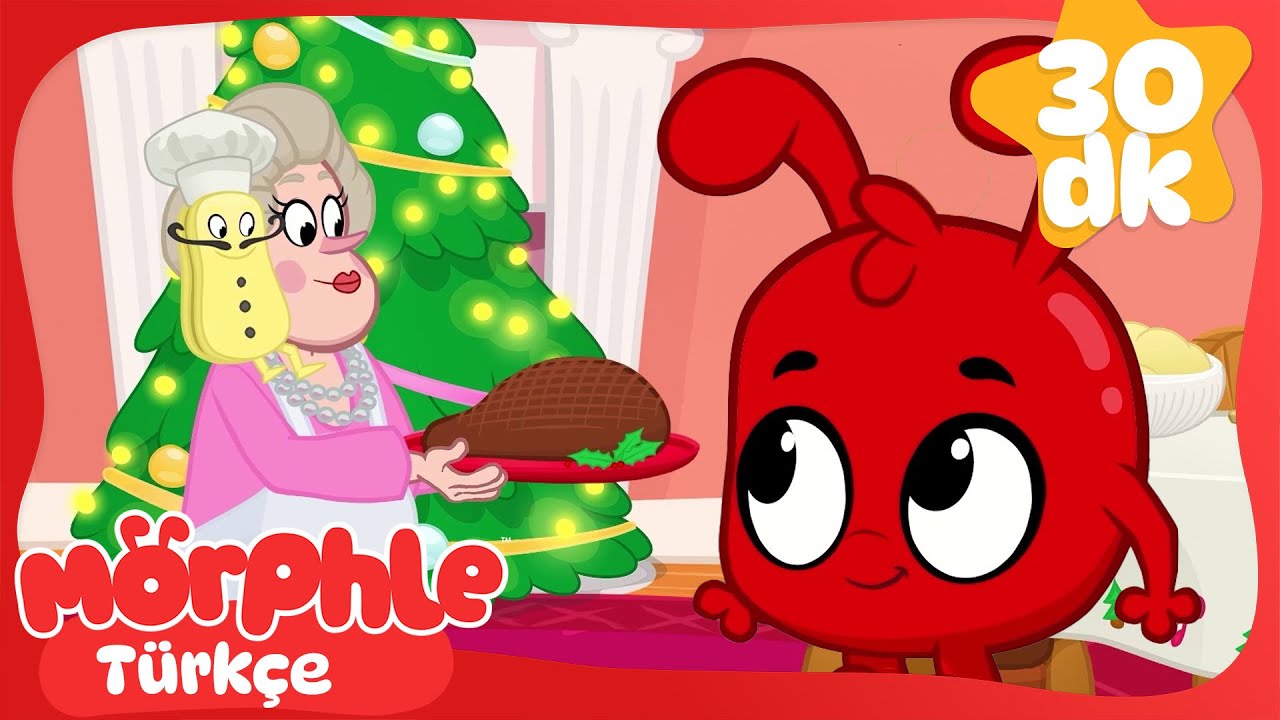 Morphle'ın Noel Yemeği | Çocuk Çizgi Filmleri | Morphle Türkçe