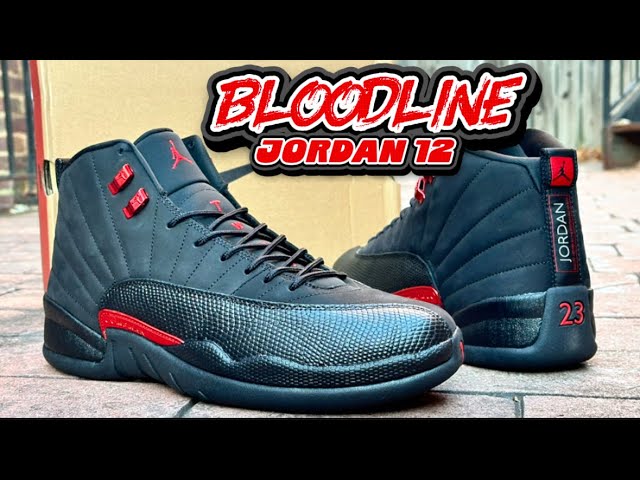 NEW BREDS? Jordan 12 Bloodline unboxing review & on foot