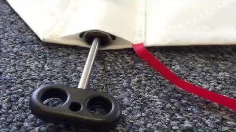 How to tension full length battens