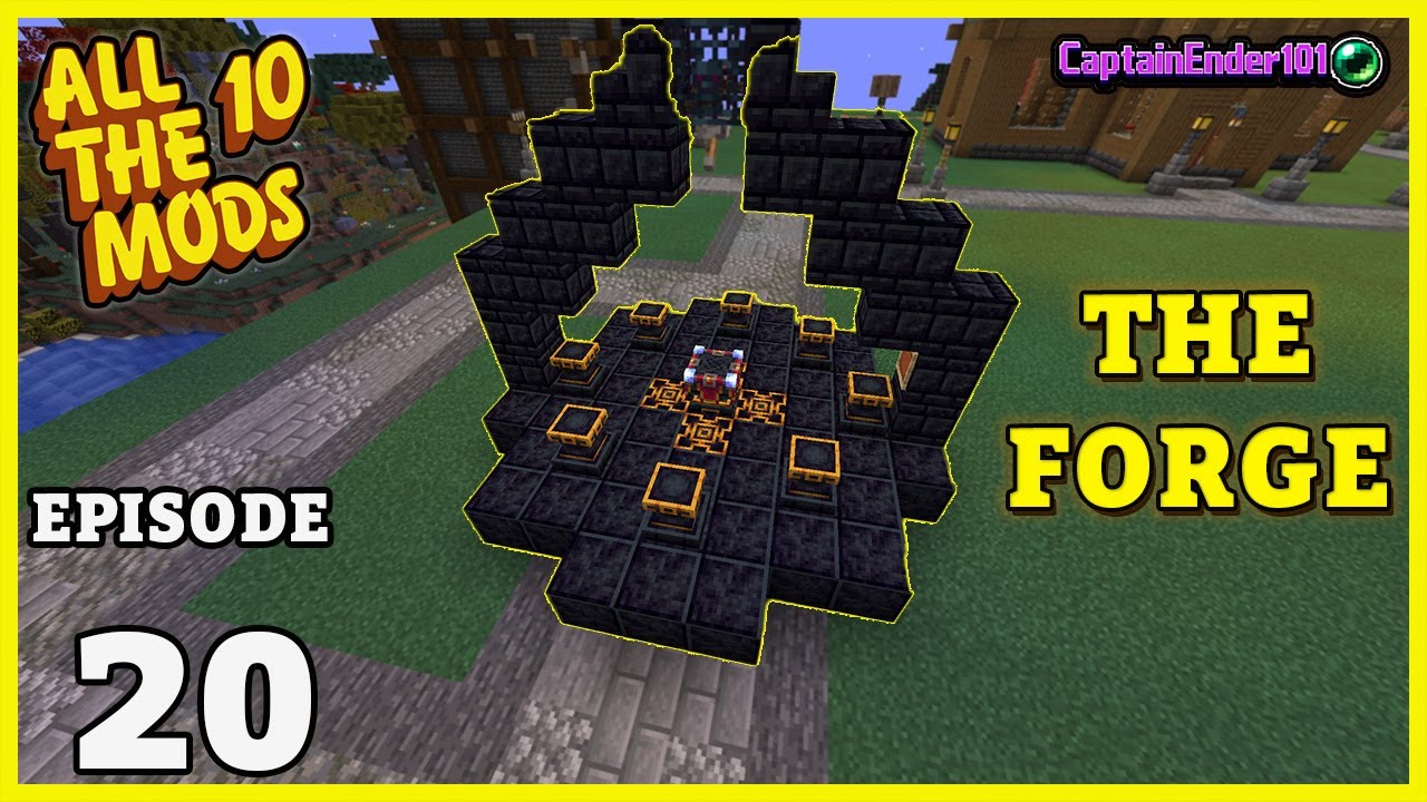 ATM 10 | The Creation Of The Hephaestus Forge (Episode 20) - YouTube