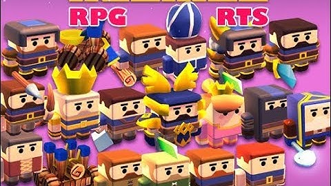 KUBIKOS   RPG  RTS 20 Animated Cube Mini Units - Unity Character Download