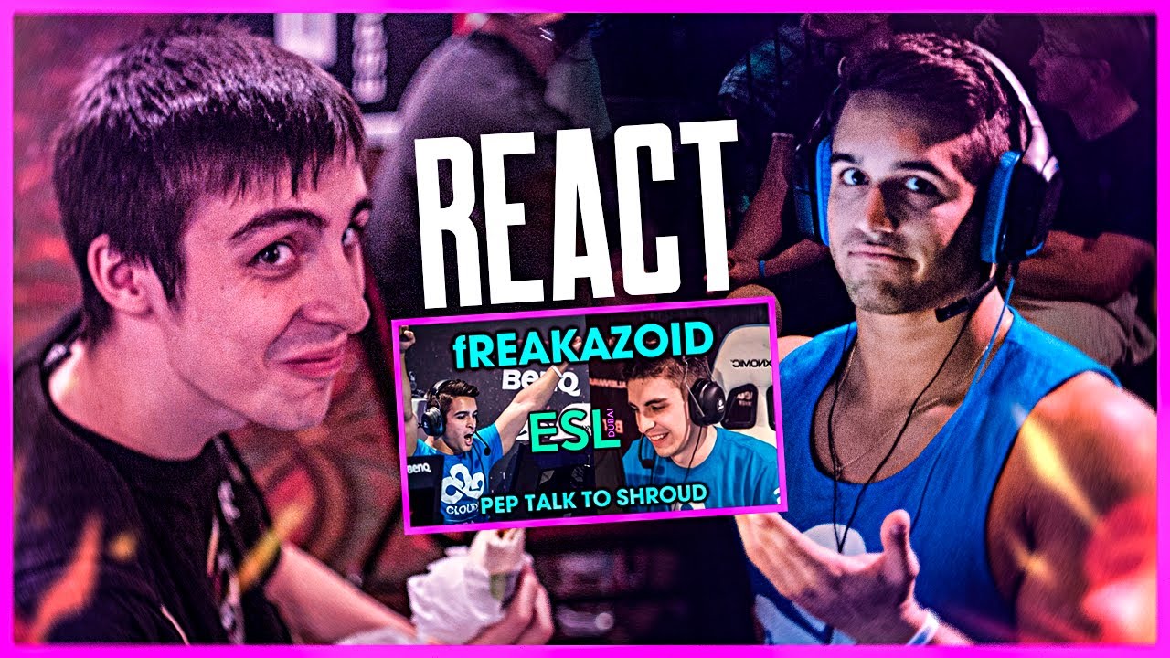Freakazoid Reacts to fREAKAZOID: Motivational Speech to shroud