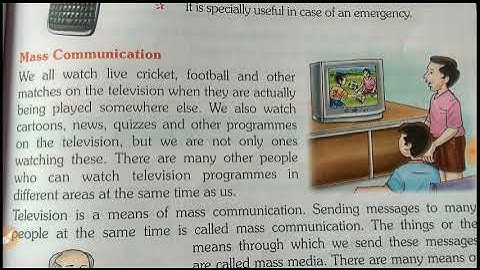 Class-3, EVS, chapter-18 Communication, part-3