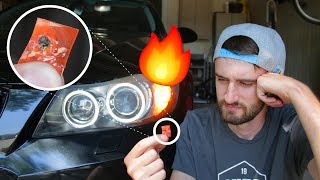I made a dumb mistake.. | BMW ANGEL EYE FAIL