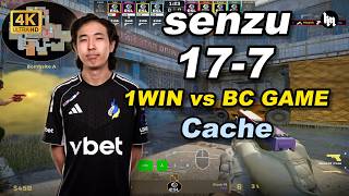 senzu (17-7) 1WIN vs BC GAME (Cache) | Esports World Cup 2026 Open Qualifier