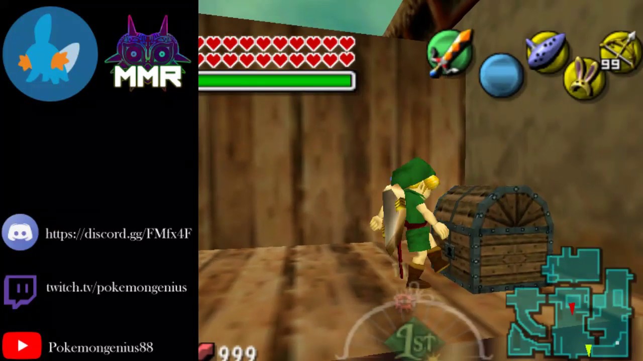 Majora's Mask Tricks South Clock Town chest w/o Hookshot YouTube