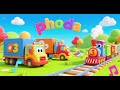 🚚🚂 Trucks, Trains, and Phonics Song | Nursery Rhymes &amp; Kids Songs 🔤🎶