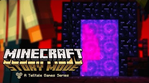 Minecraft Story Mode | Episode 1 | Part 3 - Inside The Nether
