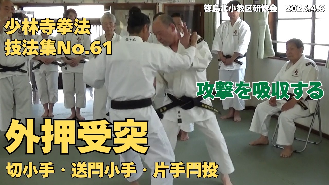 vol.120【少林寺拳法 Shorinji Kempo 徳島】師 藤田武夫先生 技法集 No