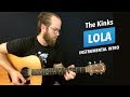 🎸 Lola by The Kinks • Acoustic intro riff (w/ tabs)