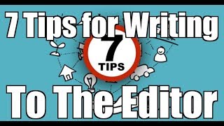 7 Tips for Writing an Effective Letter to The Editor Resimi