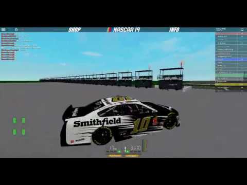 Roblox Nascar 19 Daytona Aric Almirola Gameplay Youtube - nascar 19 daytona roblox