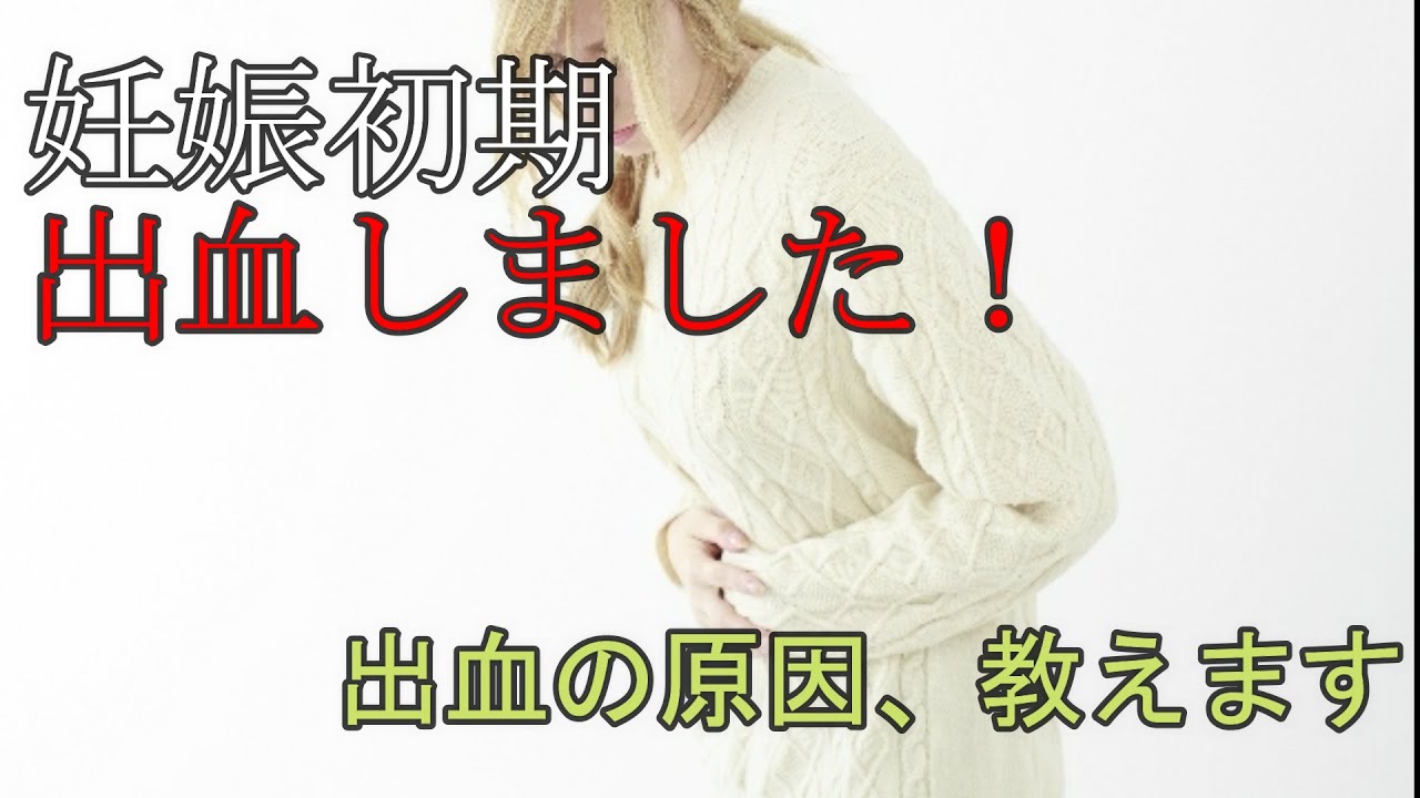 妊娠 初期 黒い 出血