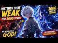 He Trained For 3000 Years & Became The STRONGEST GOD! | Full Anime Explained In Hindi #sololeveling
