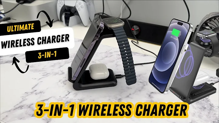 The Ultimate 3-in-1 Wireless Charging Station for iPhone, Apple Watch, and AirPods