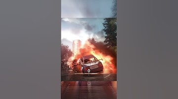 BMW M3 GTR Got Flipped After Hitting A Roadblock - NFS MW REMASTERED