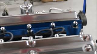 1964 Jaguar Mark II - 3.8 liter rebuilt Engine on our test station.