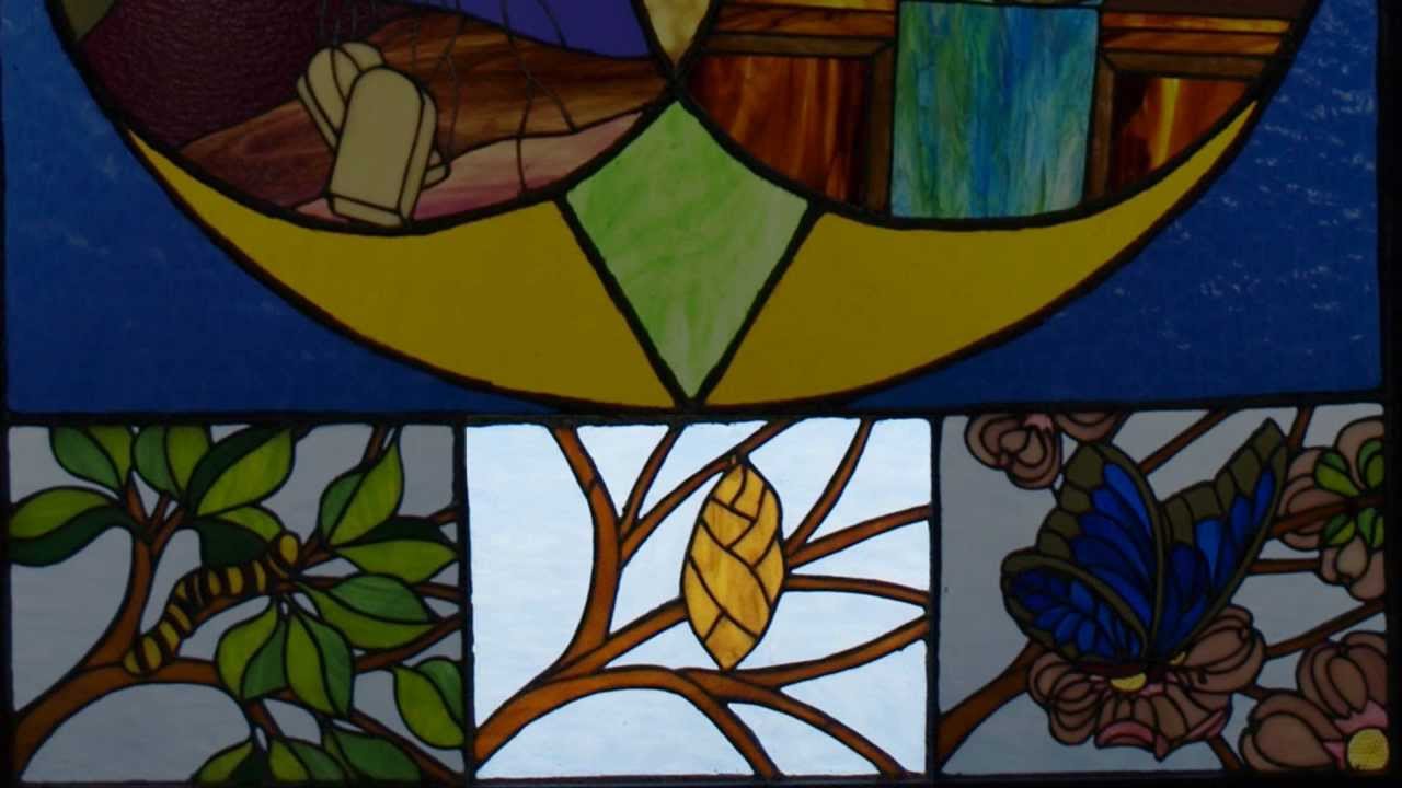 Trinity Stained Glass Windows Dedication St Marks Lutheran Church