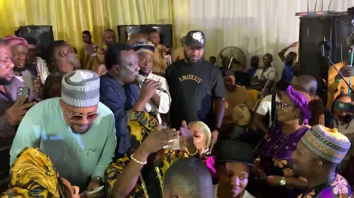 SAHEED OSUPA BOYE BEST ON STAGE AT AFEEZ ABIODUN OWO FILM Premier