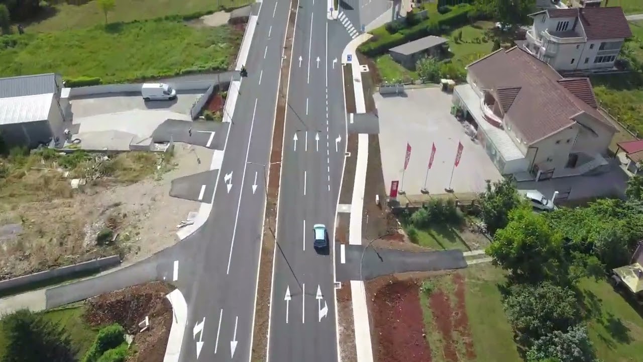 “Bulevar PG-DG snimak dronom”