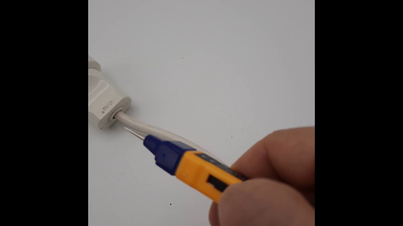 Voltaj Test Dedektörü Temasız Kontrol Kalemi Elektrik Alarm Aleti